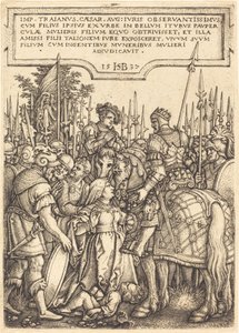 The Judgment of Trajan by Sebald Beham