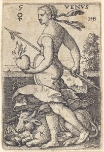 Venus by Sebald Beham