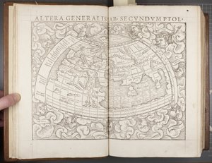 Globe, from Cosmographia, 1544