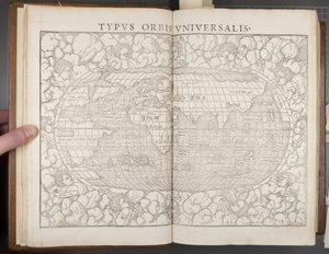 Globe, from Cosmographia, 1544