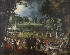 The Fête by Sebastian Vrancx