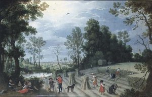 The Four Seasons: Summer by Sebastian Vrancx
