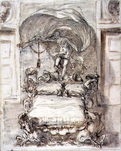 Bed with Sea-Horses and Fortune by Sebastiano Ricci