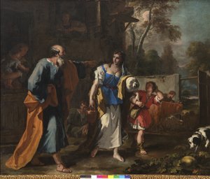 Repudiation of Hagar by Sebastiano Ricci