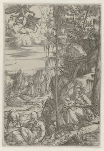 Rest on the Flight into Egypt by Sebastiano de