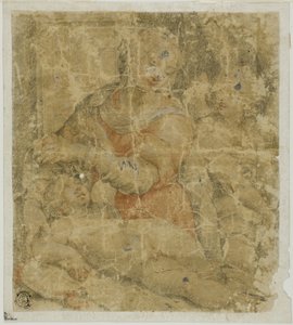 Virgin and Child with Angel by Sebastiano del Piombo