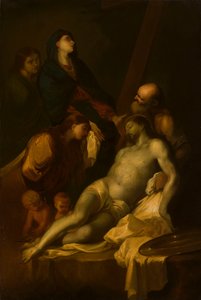 Descent from the Cross by Sébastien Bourdon