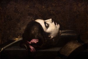 Head of Saint Catherine of Alexandria by Sebastián de Llanos y Valdés