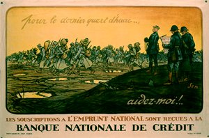 French World War I poster encouraging the purchase of war bonds