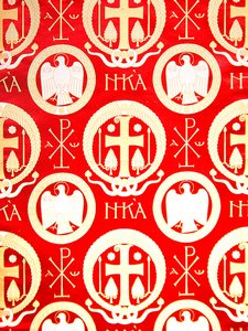 Olovyanishnikov Manufactory Brocade, early 20th century by Sergei Vashkov