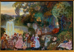 Public Festivities by Sergei Yurevich Sudeikin