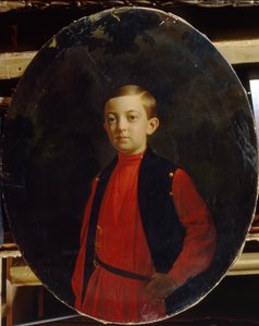 Portrait of Tsarevich Nicholas Alexandrovich of Russia, 1843-1865 by Sergey Konstantinovich Zaryanko