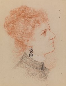 Portrait of a Woman by Severin Falkman
