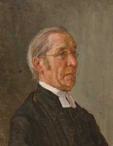 Portrait of a Priest by Severin Falkman