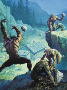 Big Foot, or legendary American Man-Apes by Severino Baraldi