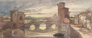 Pisa, 1843-44 by Seymour Haden