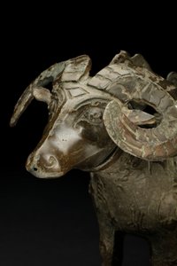 Ritual Ram-Form Wine Vessel, Gong by Shang Dynasty Chinese School