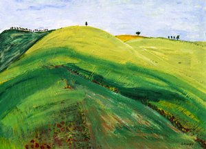 Serene Rolling Landscape by Sharyn Bursic