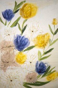 Abstract Floral Blooms by Shelley Hampe