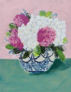 Bright Botanical Still Life by Shelley Hampe