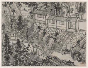 Twelve Views of Tiger Hill, Suzhou: The Pine Retreat