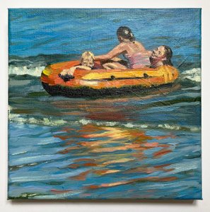 In the Shallows with the Dinghy, 2021