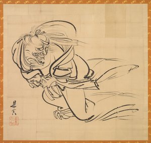 Ibaraki by Shibata Zeshin
