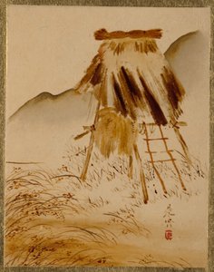 Rice-Drying Frame by Shibata Zeshin
