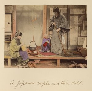 A Japanese Couple and Their Child