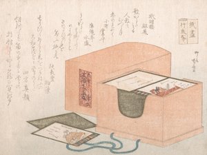Box with Cards for the Poem Card Game