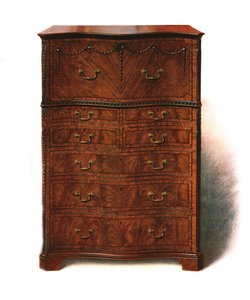 Mahogany Escritoire by Shirley Charles Llewellyn Slocombe