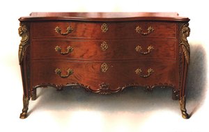 Mahogany Commode