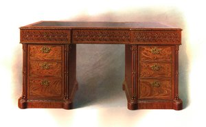 Mahogany Writing Table