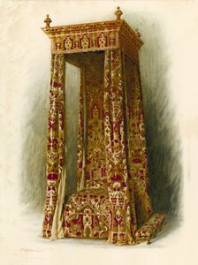 Upholstered Bed, Hampton Court Palace