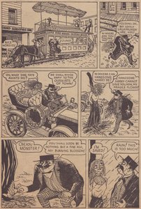 Desperate Desmond, Cartoon Strip by Shirley Markham