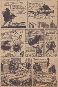 Desperate Desmond, cartoon strip, c1955 by Shirley Markham