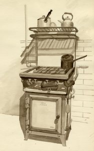 Gas Stove by Shirley Markham