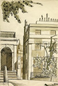 Georgian Houses, London, c1950 by Shirley Markham