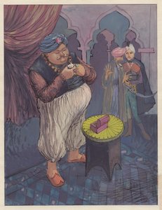 Illustration for a fairy story, 1953 by Shirley Markham