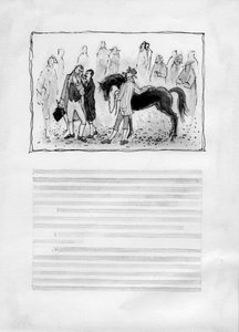 Men with Horse