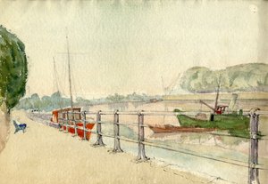 Riverside walk