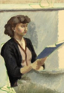 Seated Woman Reading