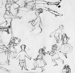 Study for dancing class, c1950
