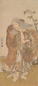 Ichikawa Danjuro V in the Role of Shiromasu-baba by Shunsho