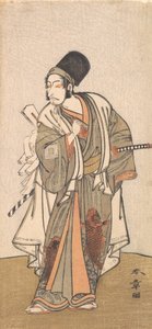 Standing Figure of an Actor of the Ichikawa Family, Probably Danjuro IV, 1726-1792 by Shunsho
