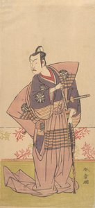 The Actor Matsumoto Koshiro 2nd as a Samurai by Shunsho
