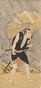 The Actor Nakamura Nakazo in the Role of Ono Sadakuro by Shunsho