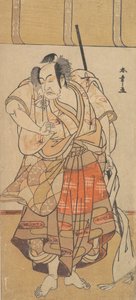 The First Onoe Kikugoro as an Angry Man by Shunsho