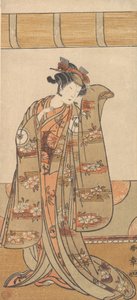 The Fourth Iwai Hanshiro as a Woman by Shunsho
