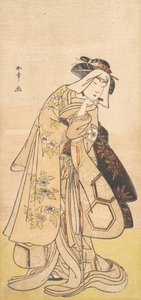 The Fourth Iwai Hanshiro as a Woman by Shunsho